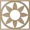 Ekena Millwork Blume Wood Fretwork Pierced Ceiling Medallion, Hickory, 26"OD x 9"ID x 3/8"T CMWP26X26X0375BLHI - alternate 4